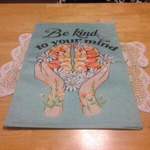 Hippie, Boho garden flag, nwot